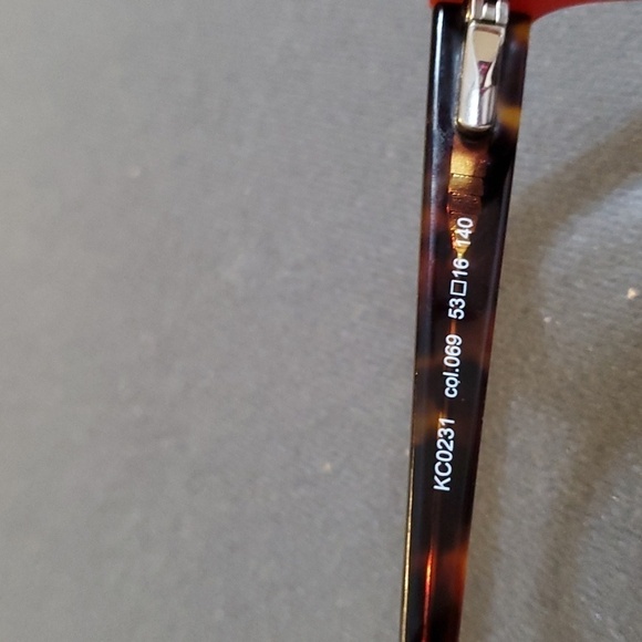 KENITH COLEEYE Glasses .red and brownish. Designed in USA. - Picture 8 of 12